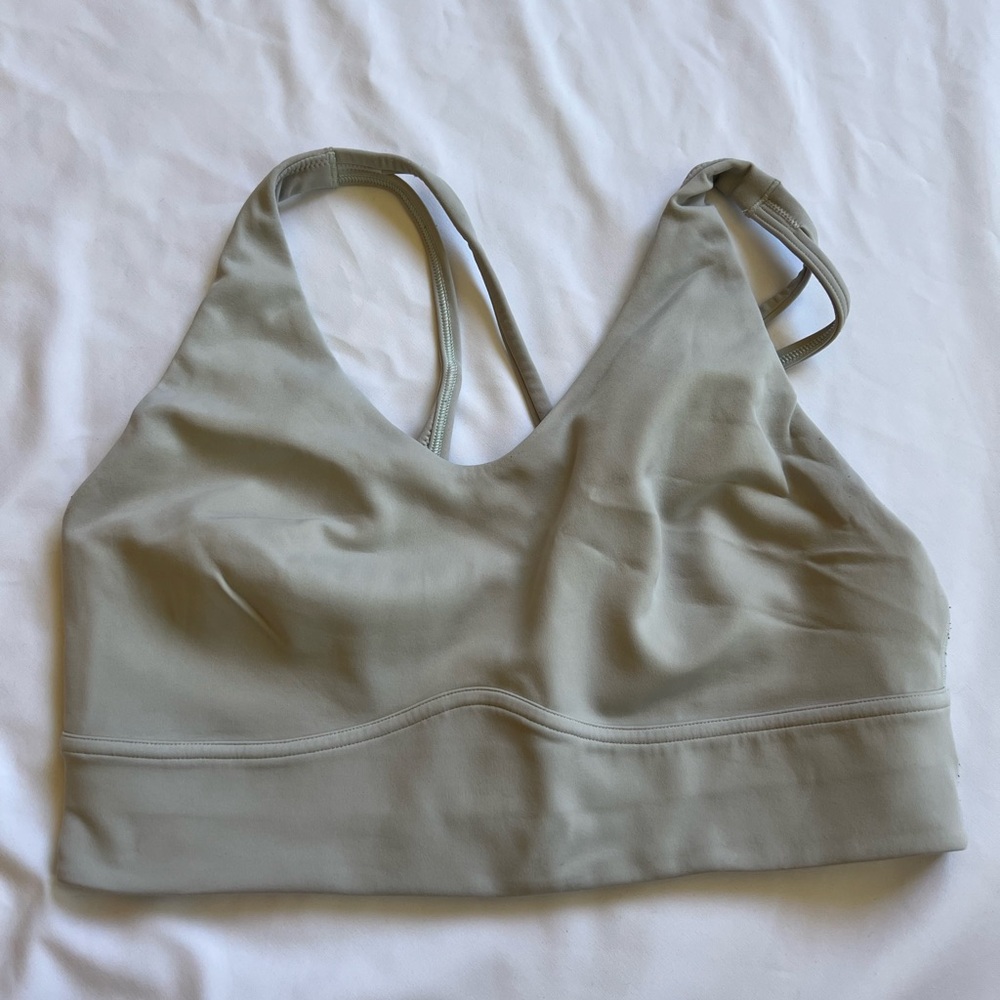 Lululemon Women's Strappy Sports Bra - Gray